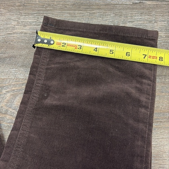 NWT Diesel Women’s Brown Brushed Velvet Jeans Size 31 - Picture 11 of 11